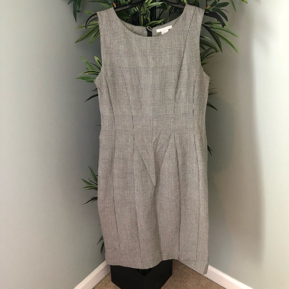 Checkered office dress from H&M